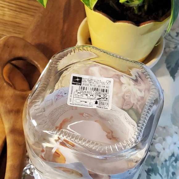 Bormioli Rocco Fido Quality Italian Glass Bottle Clear Canning Jar 25 1/4oz NEW - Picture 8 of 9